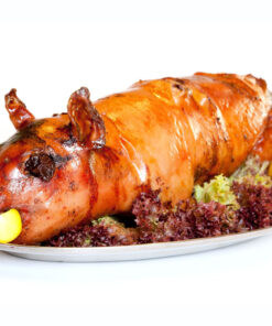 Grilled pig